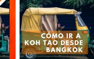 Cómo ir a Koh Tao desde Bangkok