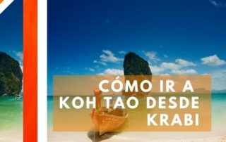 Cómo ir a Koh Tao desde Krabi