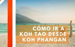 Cómo ir a Koh Tao desde Koh Phangan