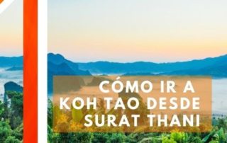 Cómo ir a Koh Tao desde surat Thani