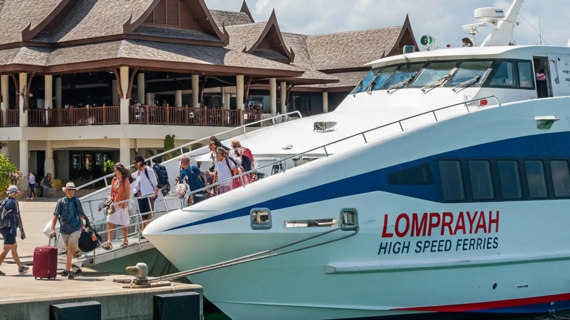 Ferry to Koh Tao