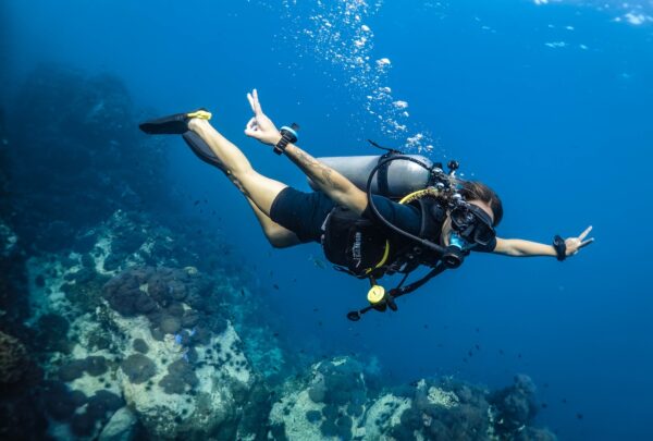 Try Dive Student in Koh Tao