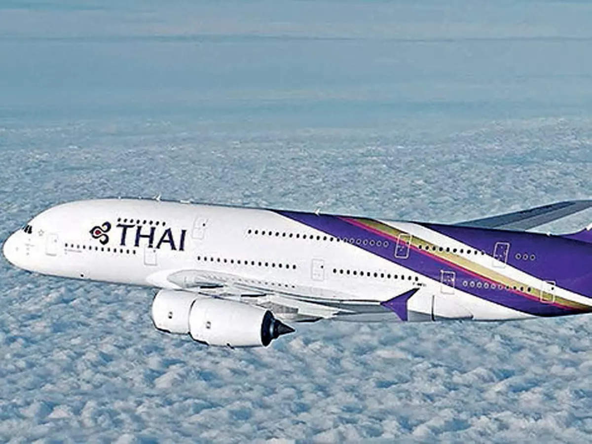 Thai Airways Flight from Phuket Airport