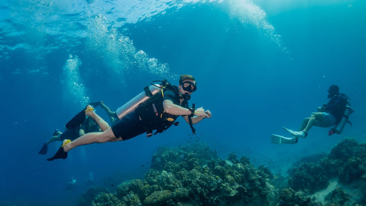 Divemaster training in Koh Tao