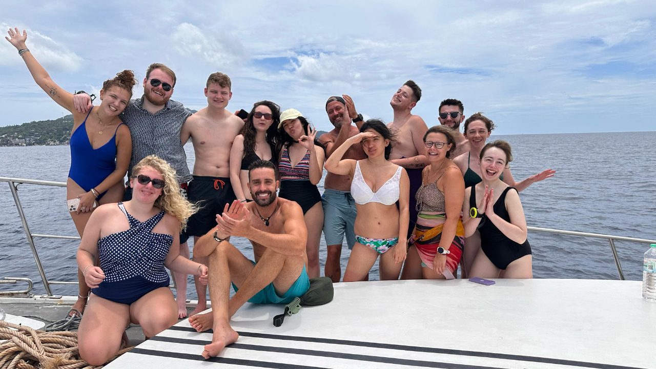 Divemaster training in Koh Tao