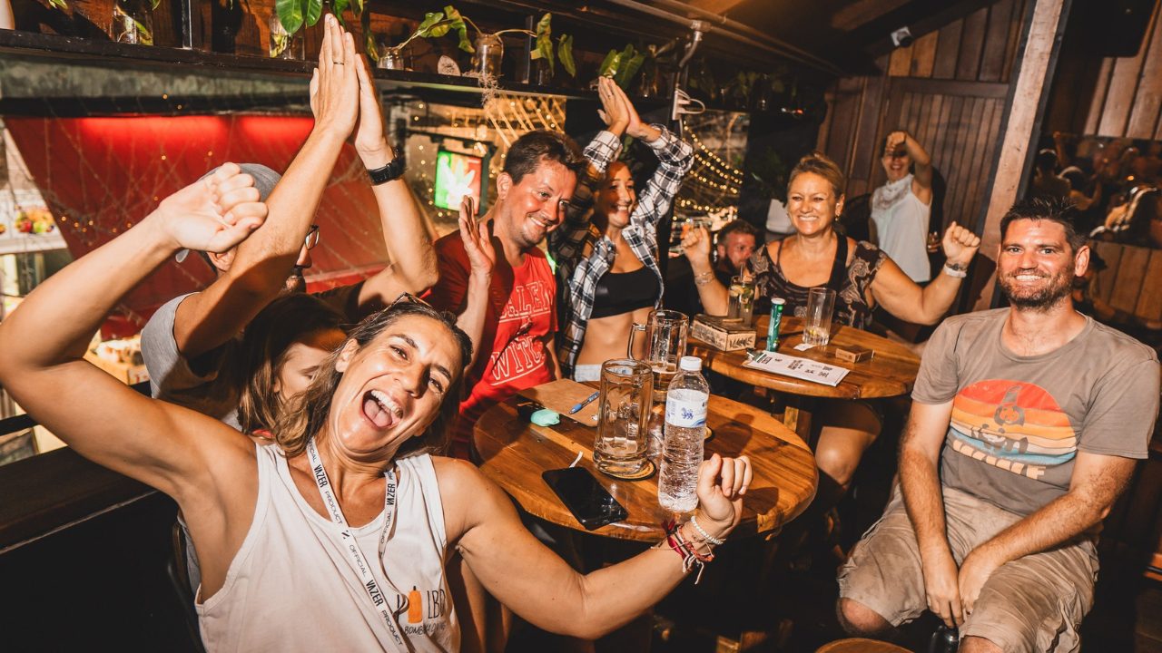 Nighttime entertainment in Koh Tao