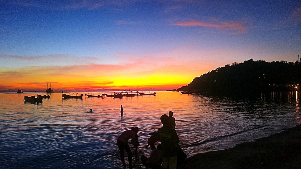 Ferry to Koh Tao journey