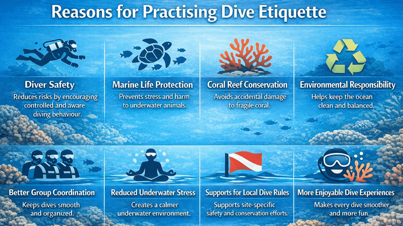 Reason For Practicing Dive Etiquette