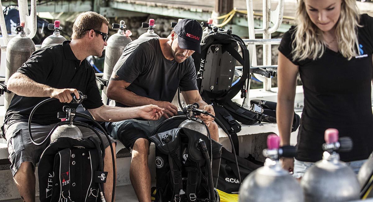 Directly After the Dive: Initial Gear Care Steps
