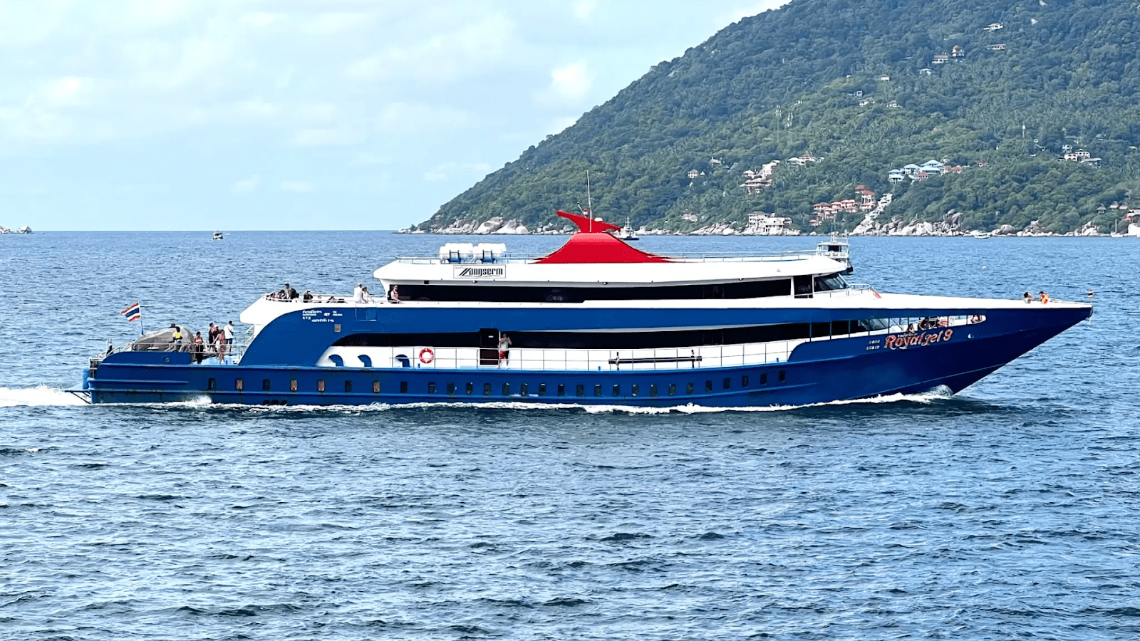 Songserm travelling to Koh Tao