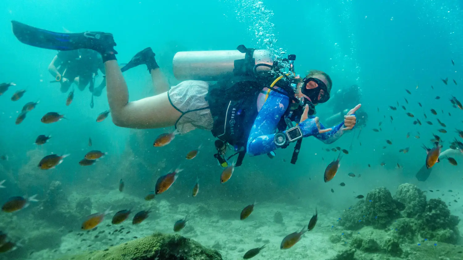 Fun dive in Koh Tao, Thailand