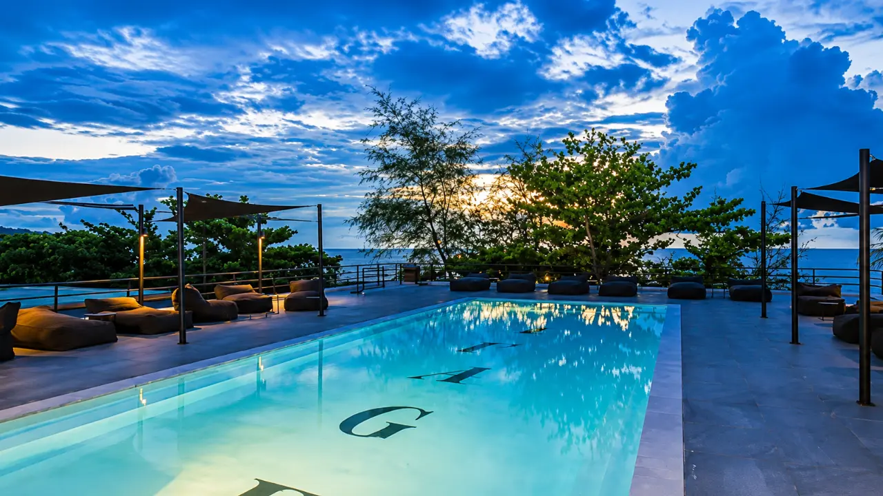 Poolside Relaxation at Savage Hostel