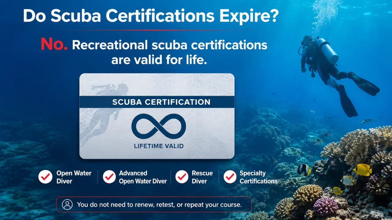 Do Scuba Certifications Expire