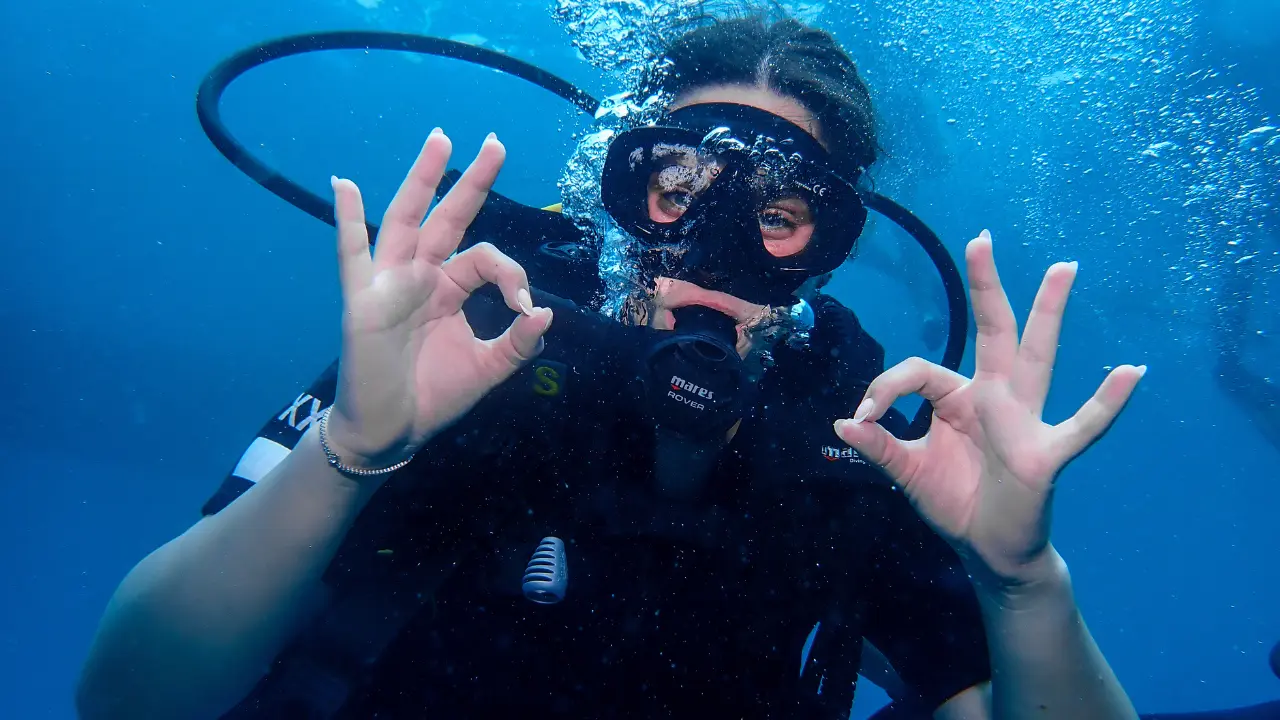 Diving at La Bombana Diving