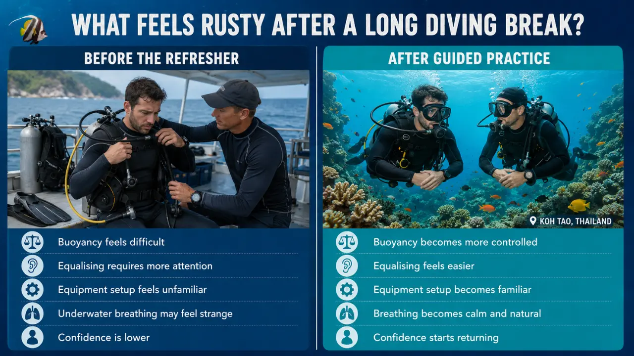 Diving After a Long Break: What to Expect
